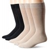 Dockers Men's 5 Pack Classics Dress Flat Knit Crew Socks - 其他 - $12.80  ~ ¥85.76
