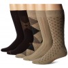 Dockers Men's Classics Dress Argyle Crew Socks, (Pack of 5) - 其他 - $14.00  ~ ¥93.80
