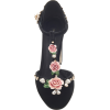 Dolce & Gabbana Embroidered Velvet Pumps - Klasyczne buty - $1.28  ~ 1.10€
