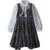 Dolce & Gabbana Kids Womens City Floral Print Long Sleeve Dress (Big Kids) - Vestiti - $439.99  ~ 377.90€