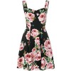 Dolce e Gabbana Women's F67V5TFSAT4HNH41 Black Silk Dress - sukienki - $2,261.00  ~ 1,941.94€