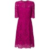 Dolce e Gabbana Women's F67Z2THLMIIF0382 Fuchsia Cotton Dress - Vestiti - $2,396.00  ~ 2,057.89€
