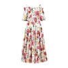 Dolce e Gabbana Women's F68E1TFS57SHM62 Multicolor Silk Dress - Платья - $2,396.00  ~ 2,057.89€