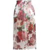 Dolce&Gabbana Bouquet Rose Chiffon Sheer - Юбки - 