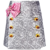 Dolce & Gabbana Bow brocade mini skirt - Skirts - 