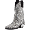 Dolce & Gabbana Crystal Western Boot - Stivali - 