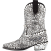 Dolce & Gabbana Crystal Western Boot - Boots - 