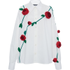 Dolce & Gabbana Embellished Rose Poplin - Camicie (lunghe) - 