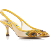 Dolce & Gabbana Embroidered Mesh Slingba - Classic shoes & Pumps - 