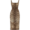 Dolce & Gabbana Leopard-Print Sleeveless - Платья - 