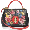 Dolce & Gabbana Lucia small rose-print l - ハンドバッグ - 