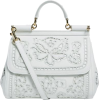 Dolce & Gabbana Medium Lace Sicily Top H - Hand bag - 