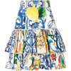 Dolce & Gabbana - Tiered print skirt - Юбки - 