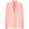Dolce & Gabbana bow silk blouse - Long sleeves shirts - $567.00 