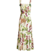 Dolce & Gabban vegtable dress - Obleke - 