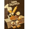Donald duck halloween illustration - Illustraciones - 