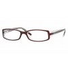 Donna Karan DY4593 Eyeglasses-3417 Bordeaux/Crystal-51mm - Eyewear - $67.20 