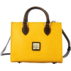 Dooney & Bourke Cork Mini Janine Satchel, Yellow - Hand bag - $106.00  ~ £80.56