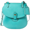 Dooney & Bourke Smooth Leather Happy Bag, Aqua - Bolsas pequenas - $99.99  ~ 85.88€