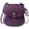 Dooney & Bourke Smooth Leather Happy Bag, Purple - Hand bag - $119.00 