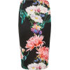 Dorothy Perkins black floral skirt - Skirts - $44.00 