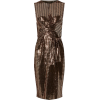 Dorothy Perkins bronze Bodycon dress - Obleke - 