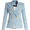 Double-breasted denim blazer | Balmain | - Jacket - coats - 