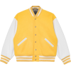 Double Embro Varsity Jacket Yellow - Jacket - coats - 