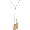 Double Tassel Pendant Necklace - Colares - 