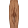 Double-sided jersey single-pleat trouser - Capri hlače - 