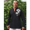 Dragon tunic (Eastern Serenity) - Long sleeves t-shirts - $69.00 