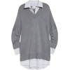 Dress- Shirt Dress - sukienki - 