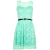 Dress Dresses Green - Платья - 