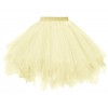Dressever Vintage 1950s Short Tulle Petticoat Ballet Bubble Tutu Yellow Small/Medium - Bielizna - 
