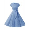 Dressystar Women Vintage 1950s Retro Rockabilly Prom Dresses Cap-Sleeve - Kleider - $46.99  ~ 40.36€