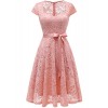 Dressystar Women's Vintage Sweetheart Lace Wedding Party Dress Short Formal Dress - Dresses - $68.99 
