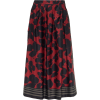 Dries Van Noten Printed satin midi skirt - Gonne - 