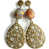 Drop shape earrings - Naušnice - $43.00  ~ 36.93€