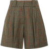 Drum Beat Fell checked wool shorts - 西装 - 