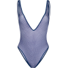 Dsquared2 deep v-neck blue mesh body - Underwear - 
