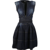 Dsquared2 Denim Flared Dress - Vestidos - $577.78  ~ 496.25€