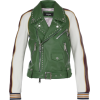 Dsquared2 Leather Jacket green white - Jacket - coats - $1,694.59 