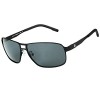 Duco Premium Flexible Size Frame Aviator Style Polarized Sunglasses Men Women 100% UV protection G002 - Eyewear - $48.00 