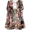  Dundas Printed Open Back Mini Dress - Dresses - $1,500.00 
