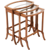 Dutch oak nesting tables c1900s - Furniture - 