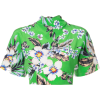 Dvf Diane Von Furstenberg floral cropped - T恤 - 