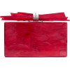 EDIE PARKER Wolf marbled acrylic box clu - バッグ クラッチバッグ - 
