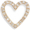 EF Collection Heart Stud Earring - Orecchine - 