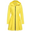 ELESOL Women Waterproof Raincoat Hooded Lightweight Windbreaker Outdoor Anorak Jacket - Outerwear - $16.99  ~ 14.59€