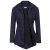 ELESOL Women's Rain Jacket Lightweight Windbreaker Packable Outdoor Trench Coat - Outerwear - $21.99  ~ £16.71